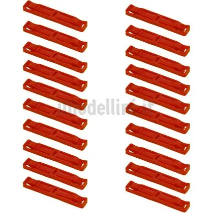 Carrera Interblocco di Corsia 20 Pezzi