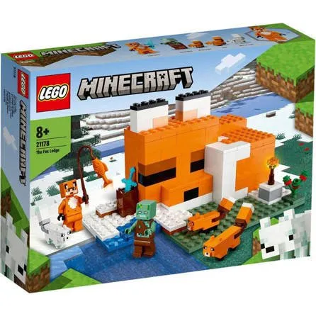 Lego Minecraft Capanno della Volpe 21178