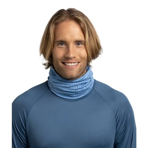 Buff Dryflx Solid Washed Azzurro Chiaro