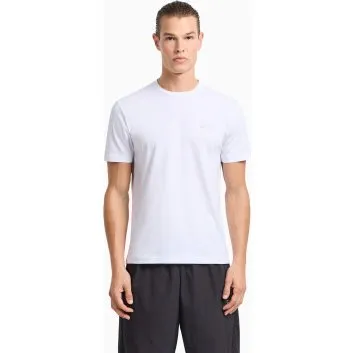 EA7 T-shirt con logo bianco uomo - Cotone - S