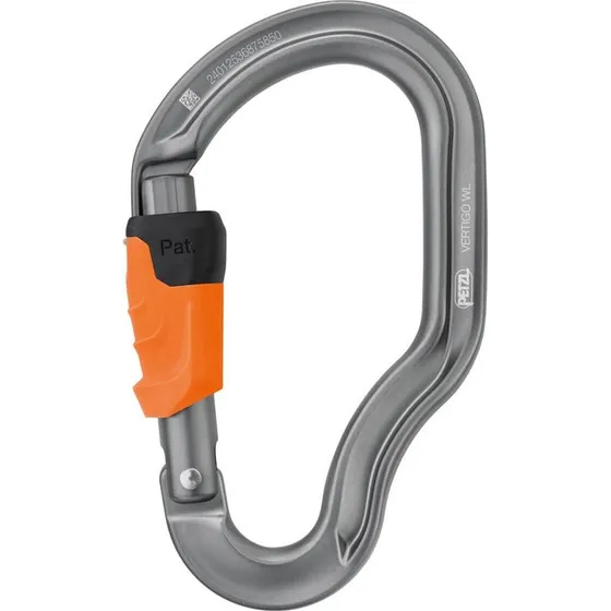 Petzl VERTIGO Wire-Lock Moschettone per Longe
