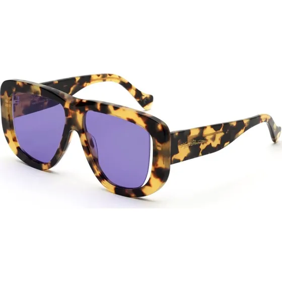 Agent Provocateur Karley 2RZ Occhiali da Sole Pilot Havana Viola