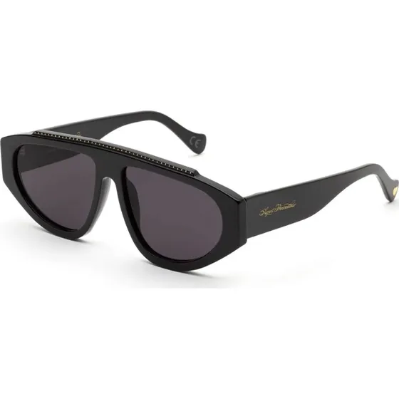 Agent Provocateur 6FO Tyrah: Occhiali da sole Pilot in Acetato Nero