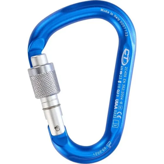 Moschettone Climbing Technology Snappy SG (screw)