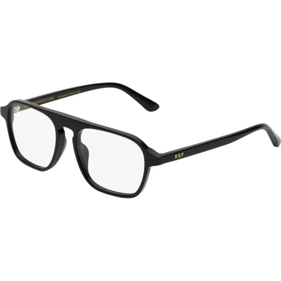 Retrosuperfuture LBK 142 Nero - Montatura da Vista Squadrata in Acetato