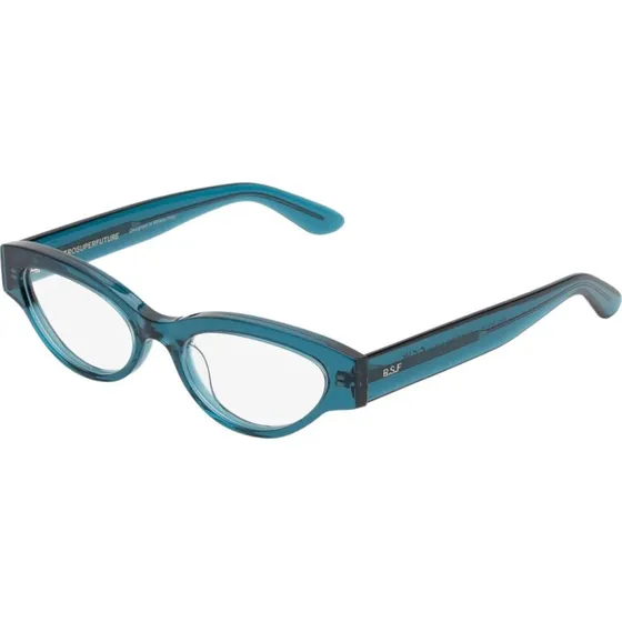 Retrosuperfuture BNG 147 Teal - Montatura Cat Eye in Acetato Blu