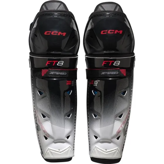 CCM Jetspeed FT8 Shin Guards Senior 15"
