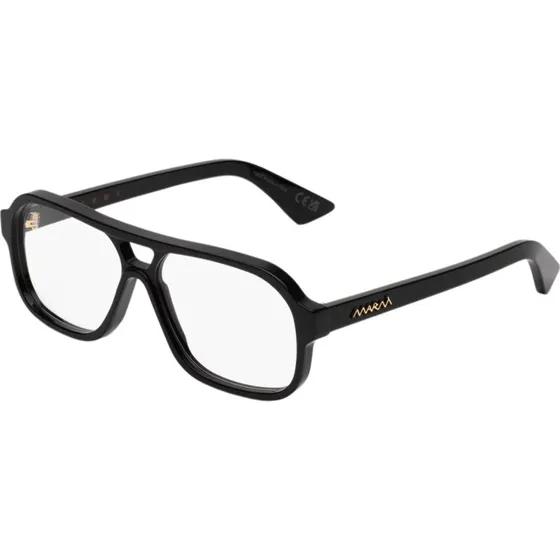 Marni VS5 Moziqui Occhiali da Vista Quadrati in Acetato Nero