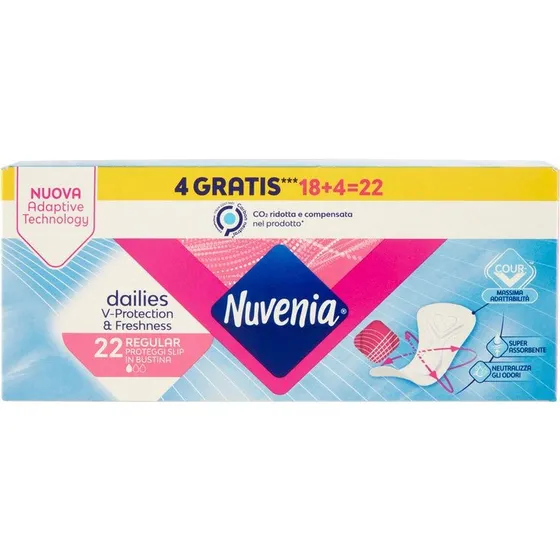 Nuvenia Libresse Proteggislip Anatomici CurveFit - 22 pz