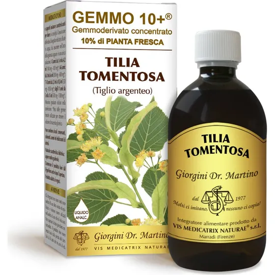 Dr. Giorgini Gemmo 10+ Tiglio Argenteo Liquido Analcolico 500 ml