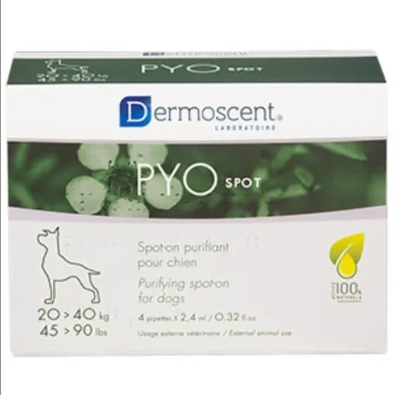 Dermoscent Pyo Spot Cane 20-40 kg - 4 Pipette