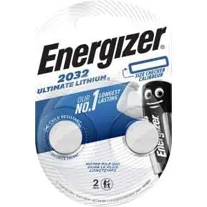 Energizer CR2032 3V Lithium, 2 pezzi