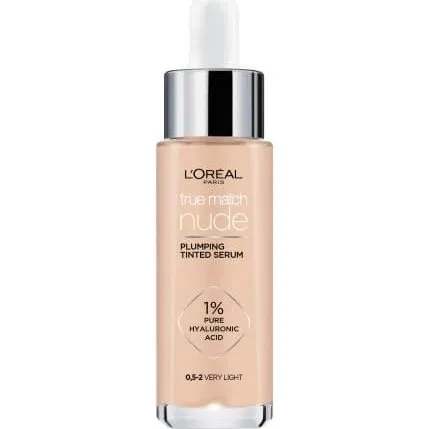 L'Oréal Paris True Match Nude Siero Fondotinta 0.5-2 Molto Leggero