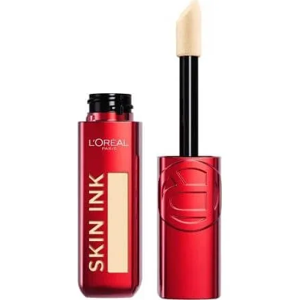L'Oreal Paris Infaillible Skin Ink 100 Light Warm - Fondotinta e Correttore 2 in 1