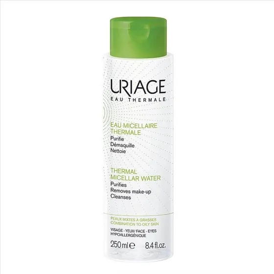 Uriage Acqua Micellare Termale per Pelle Mista o Grassa, 250ml