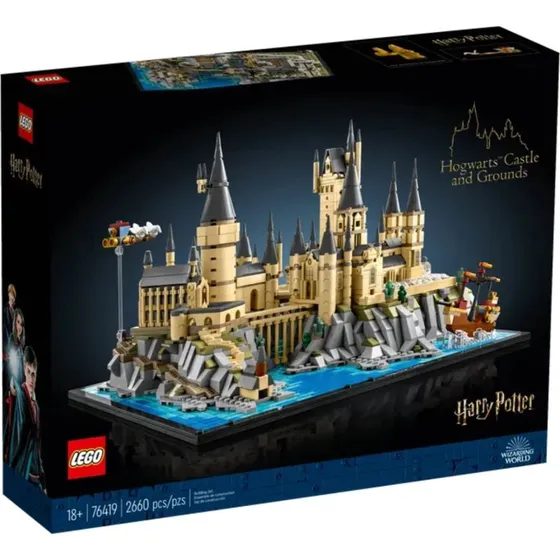 LEGO Harry Potter Castello e parco di Hogwarts 76419