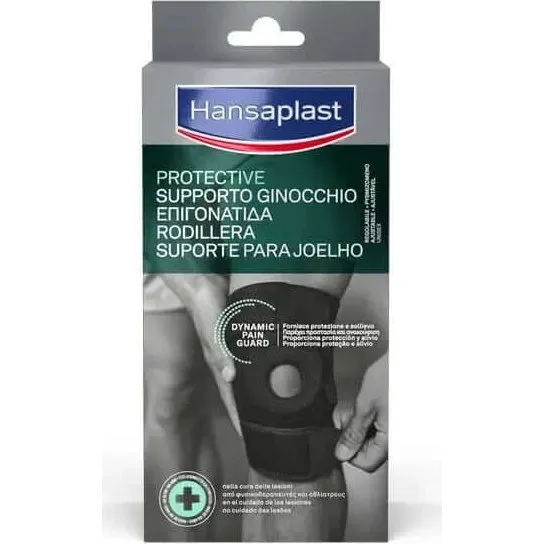 Hansaplast Sport Tutore Ginocchio Regolabile per Protezione e Sollievo