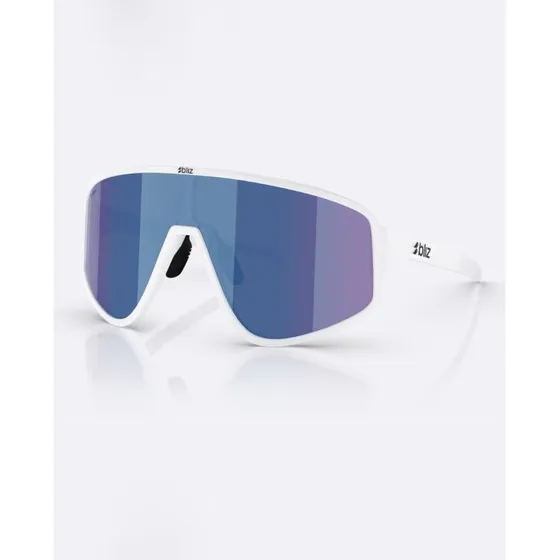 BLIZ Occhiali sportivi da uomo Shield A004 bianco