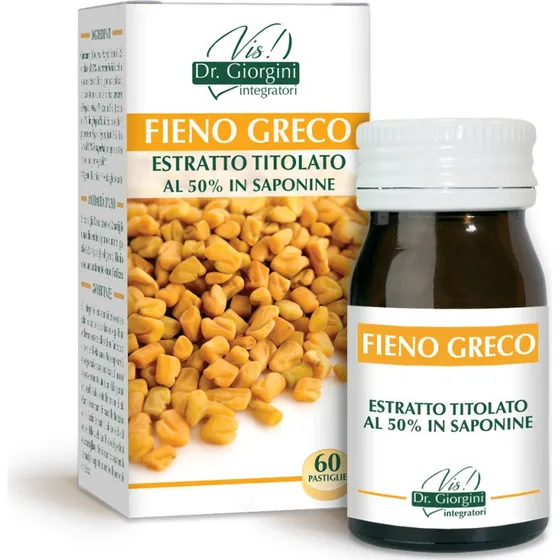 Dr. Giorgini Fieno Greco Estratto Titolato 60 Pastiglie