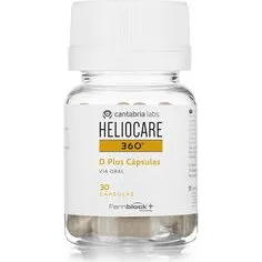 Heliocare 360° D Plus - Integratore con Vitamina D, 30 Capsule