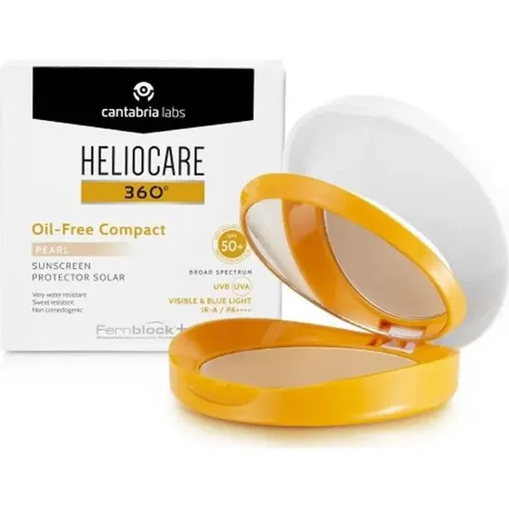 Heliocare 360º Oil Free Compatto Pearl SPF50+ 10 g