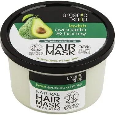 Organic Shop Maschera Riparatrice Avocado e Miele 250 ml