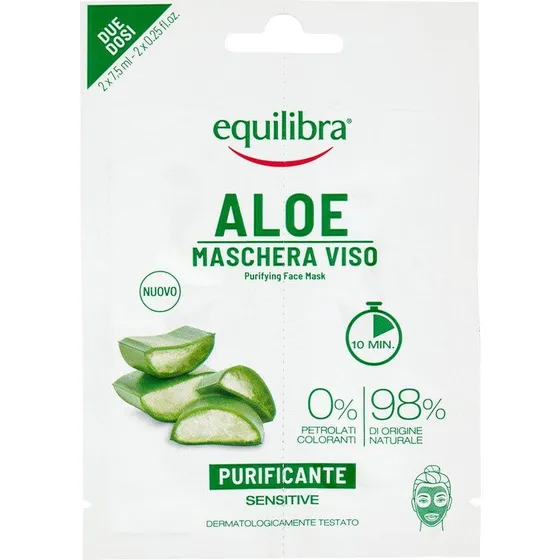 Equilibra® Aloe Maschera Viso Purificante 15 ml