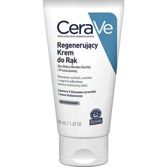CeraVe Crema Mani Rigenerante con Ceramidi e Acido Ialuronico 50 ml