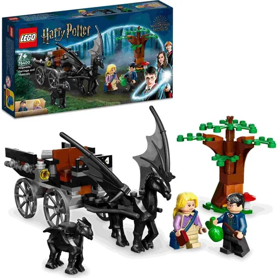 LEGO Harry Potter 76400 Thestral e Carrozza di Hogwarts