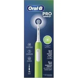Oral-B Pro Junior 6+ Verde - Spazzolino Elettrico