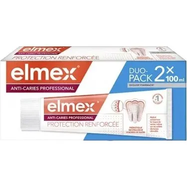 Elmex Dentifricio Professionale Anti-Carie 2x100 ml
