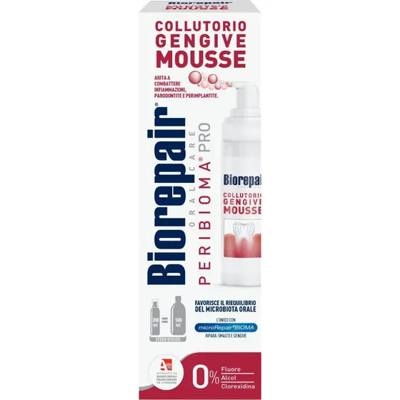 Biorepair Peribioma PRO Collutorio Mousse 200 ml
