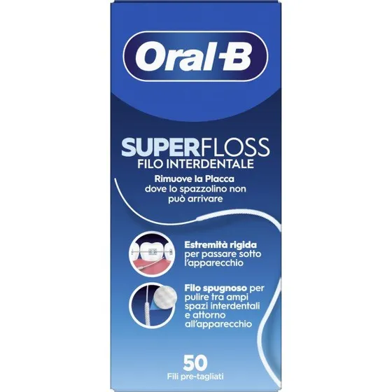Oral-B Super Floss 50 Filamenti