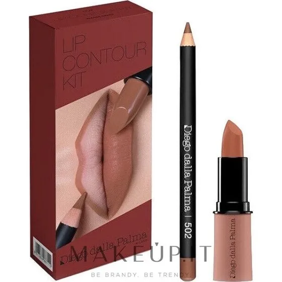 Diego dalla Palma Lip Contour Kit Rossetto Warm Sand e Matita