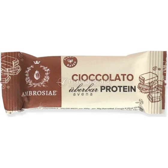 Überbar Avena Protein Cioccolato Senza Glutine