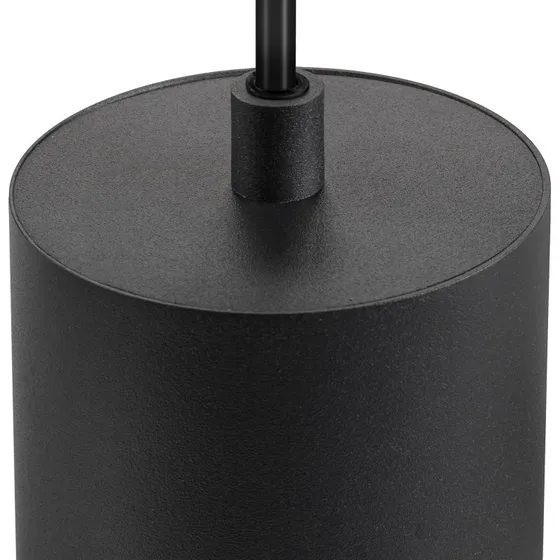 Lampada a sospensione SLV Asto Tube GU10, nera, sistema binario