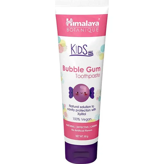 Himalaya Botanique Kids Toothpaste 80g Bubble Gum