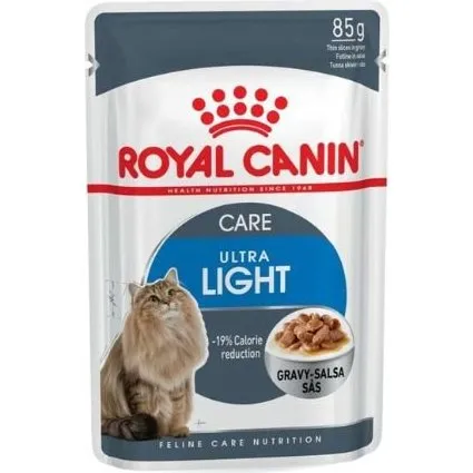 ROYAL CANIN Ultra Light Weight Care 48x85g in salsa