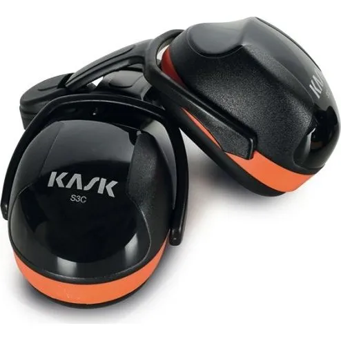 KASK SC3 Cuffie Antirumore Arancio