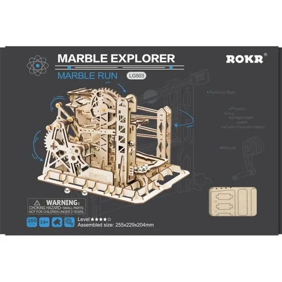 ROKR Marble Explorer LG504 - Kit 3D in Legno