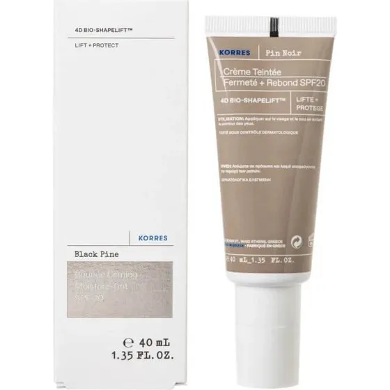 Korres Crema Idratante Colorata Pino Nero SPF 20 40 ml