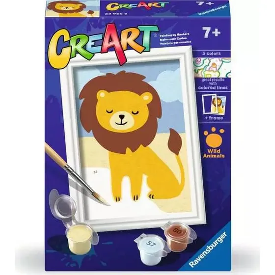 Ravensburger CreArt Serie F - Leone Giocoso