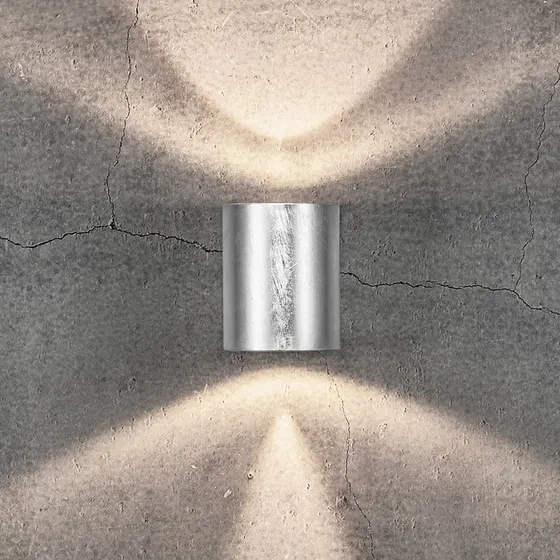 Nordlux Applique Canto 2 Zincata 10 cm IP44