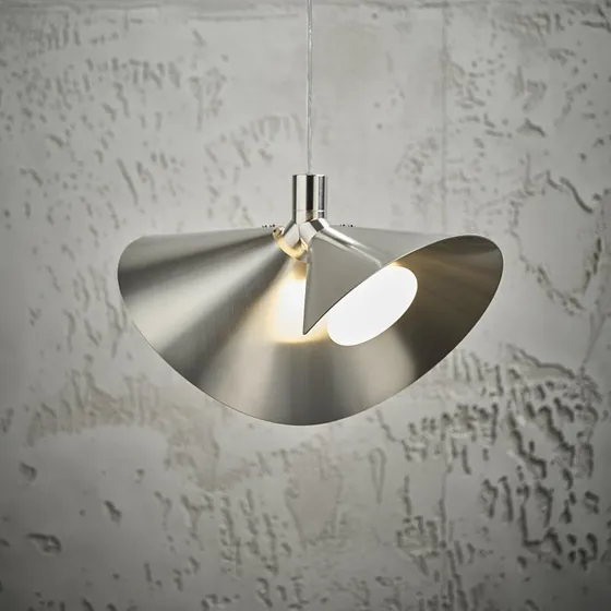 Frandsen Lampada a Sospensione Peel in Acciaio Inox Spazzolato