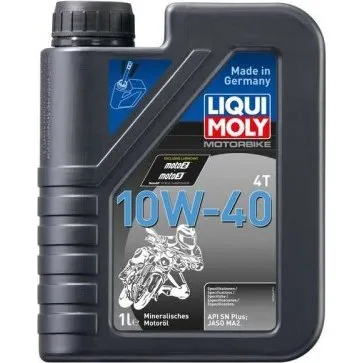 Liqui Moly Olio Motore 4 Tempi 10W-40 Basic Street 1L