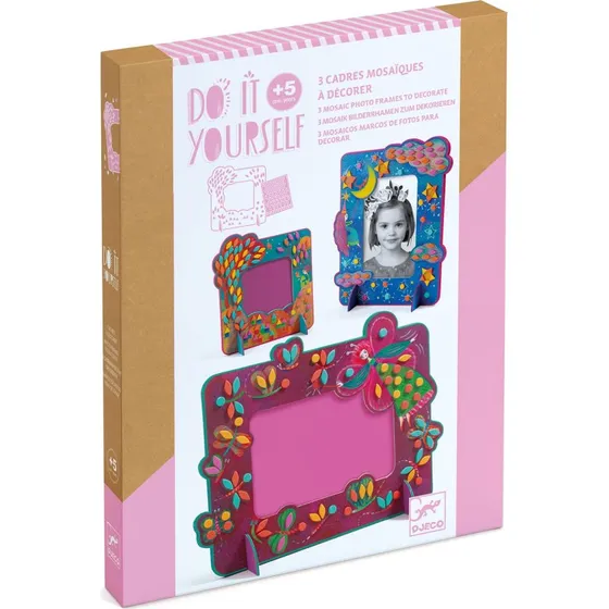 Djeco Kit Creativo Cornice Mosaico Fai da Te