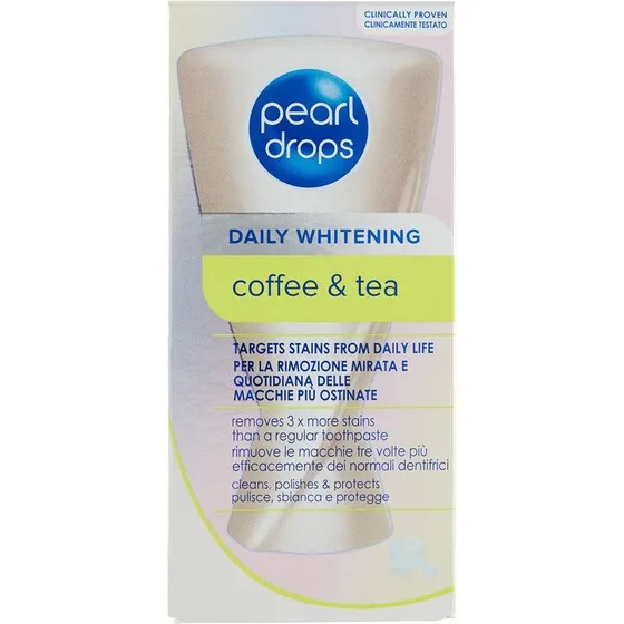 Pearl Drops Dentifricio Sbiancante Coffee & Tea 50ml