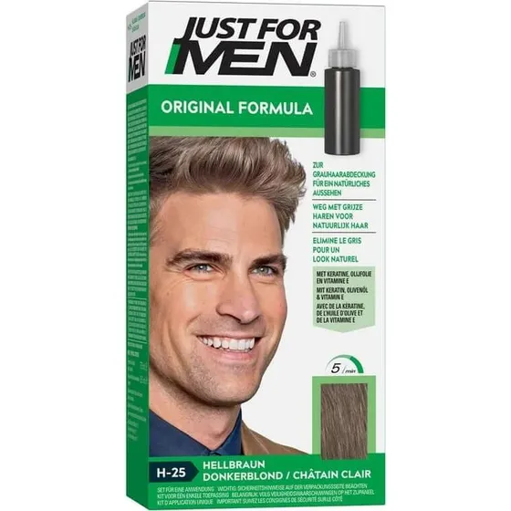 Just For Men Shampoo Colorante Marrone Chiaro 60 ml
