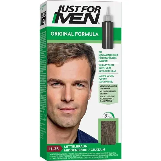 Just For Men Shampoo Colorante Marrone Medio 60 ml