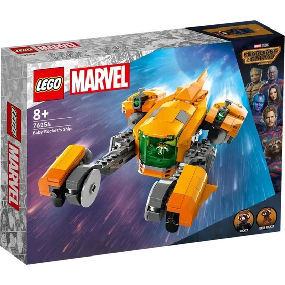 LEGO Marvel Astronave di Baby Rocket (76254)